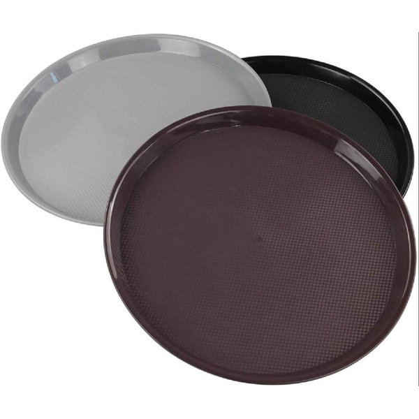 Latitude Run® Plastic Round Serving Trays, 3 Packs Wayfair.ca